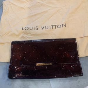 LV Monogramed Patton leather Deep Purple